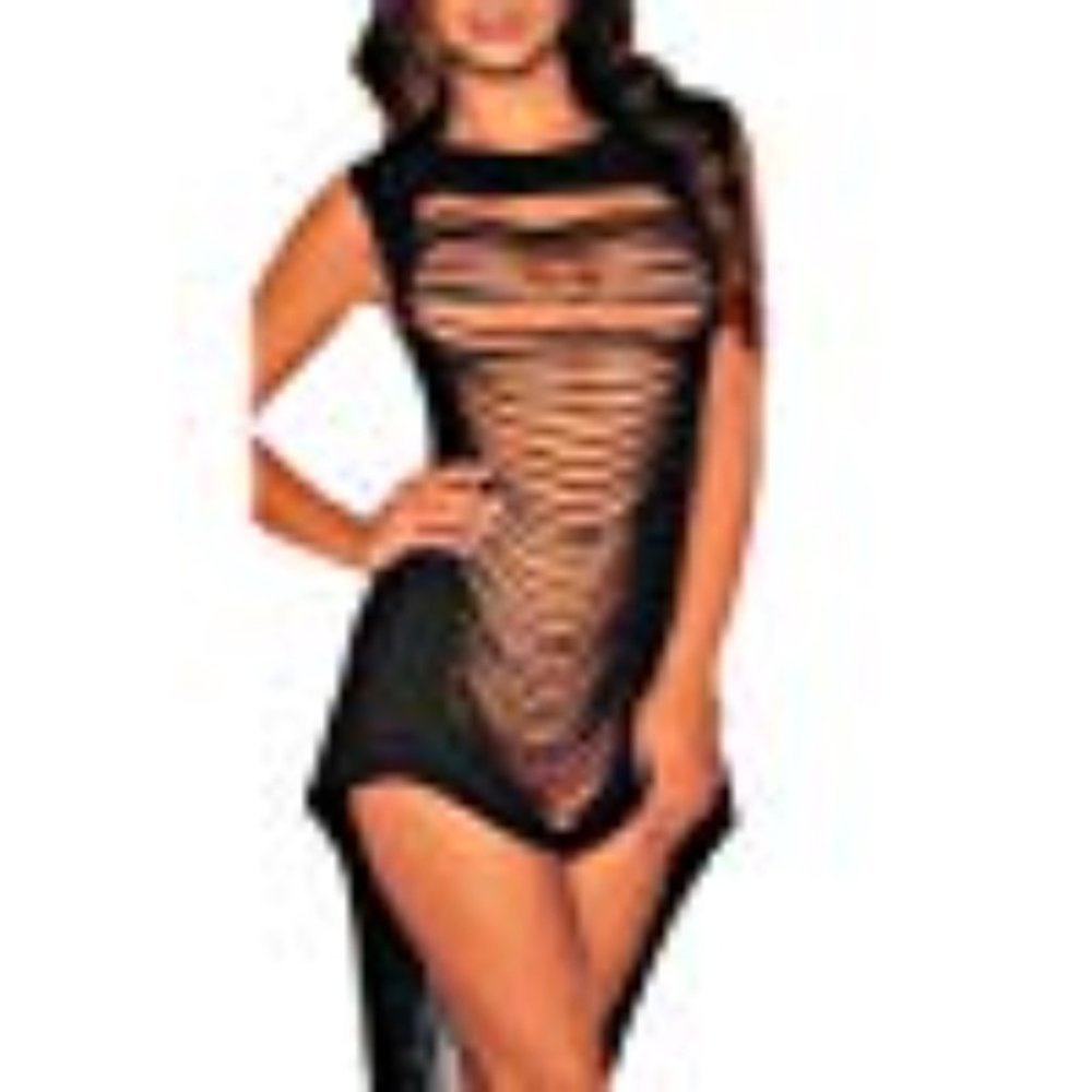 New Sexy Ripped Dress or Cover Up